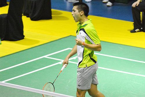 Alex Tjong venceu o escocês Alistair Casey por 3 sets a 0  / Foto: Marcello Dias